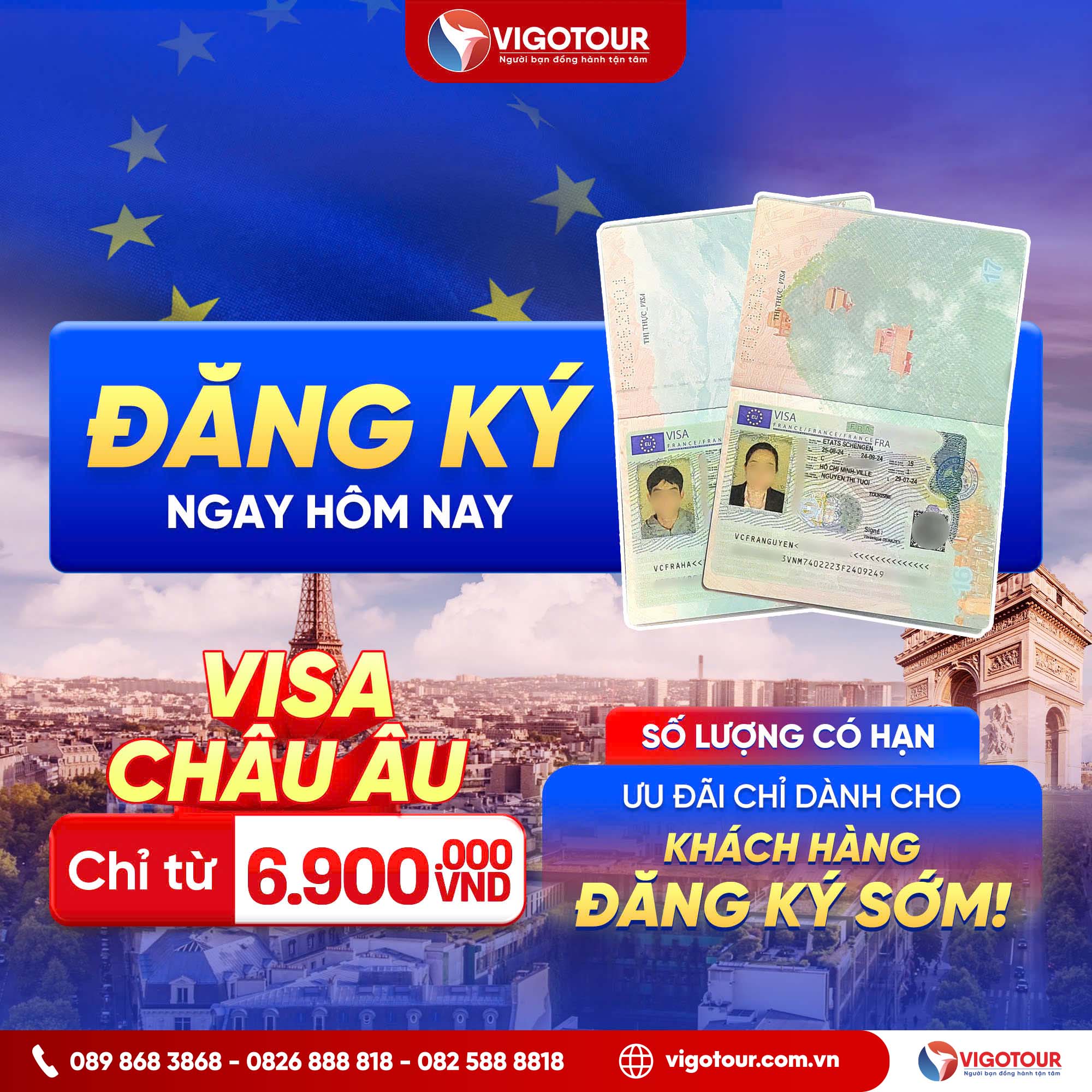 VISA CHÂU ÂU – KHỐI SCHENGEN