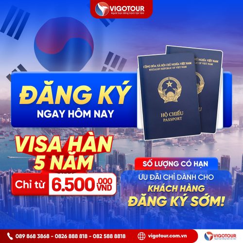 VISA HÀN QUỐC 5 NĂM